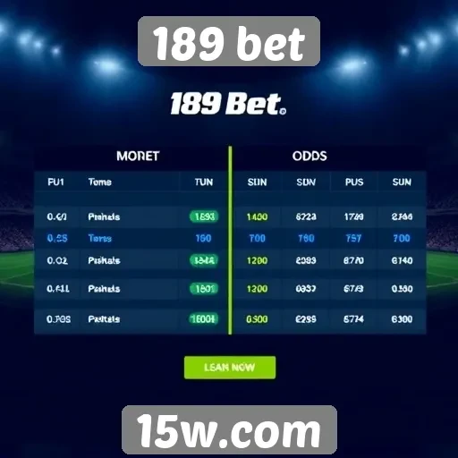 Comparativo de odds na plataforma 189 bet