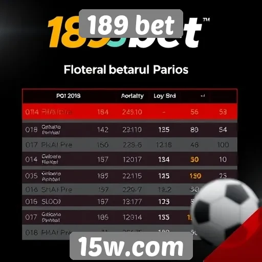 Comparação de odds no 189 bet